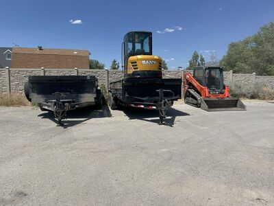 $90 Dump Trailer For rent, $335 Skid/Mini X 5 hrs
