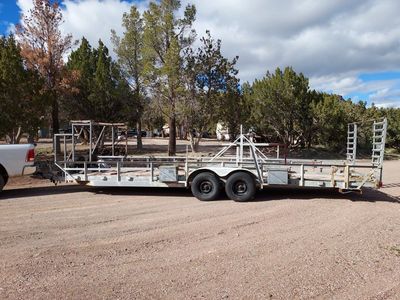 25' by 7' double axle heavy duty trailer