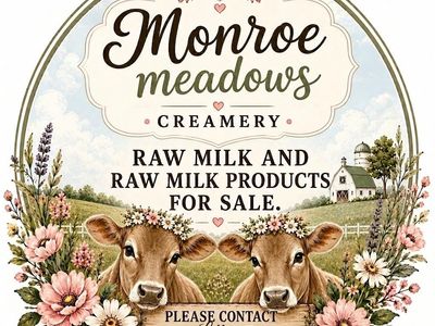 Raw Milk and Raw Milk Products For Sale