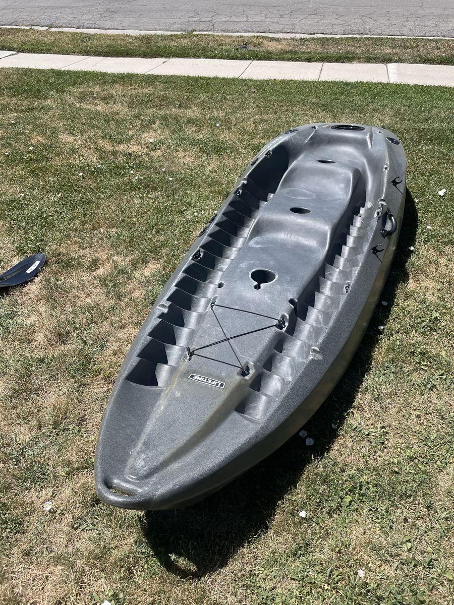 One or two person fishing kayak