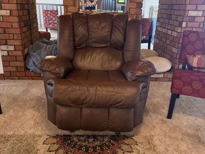 Lazy Boy Brown Leather Recliner