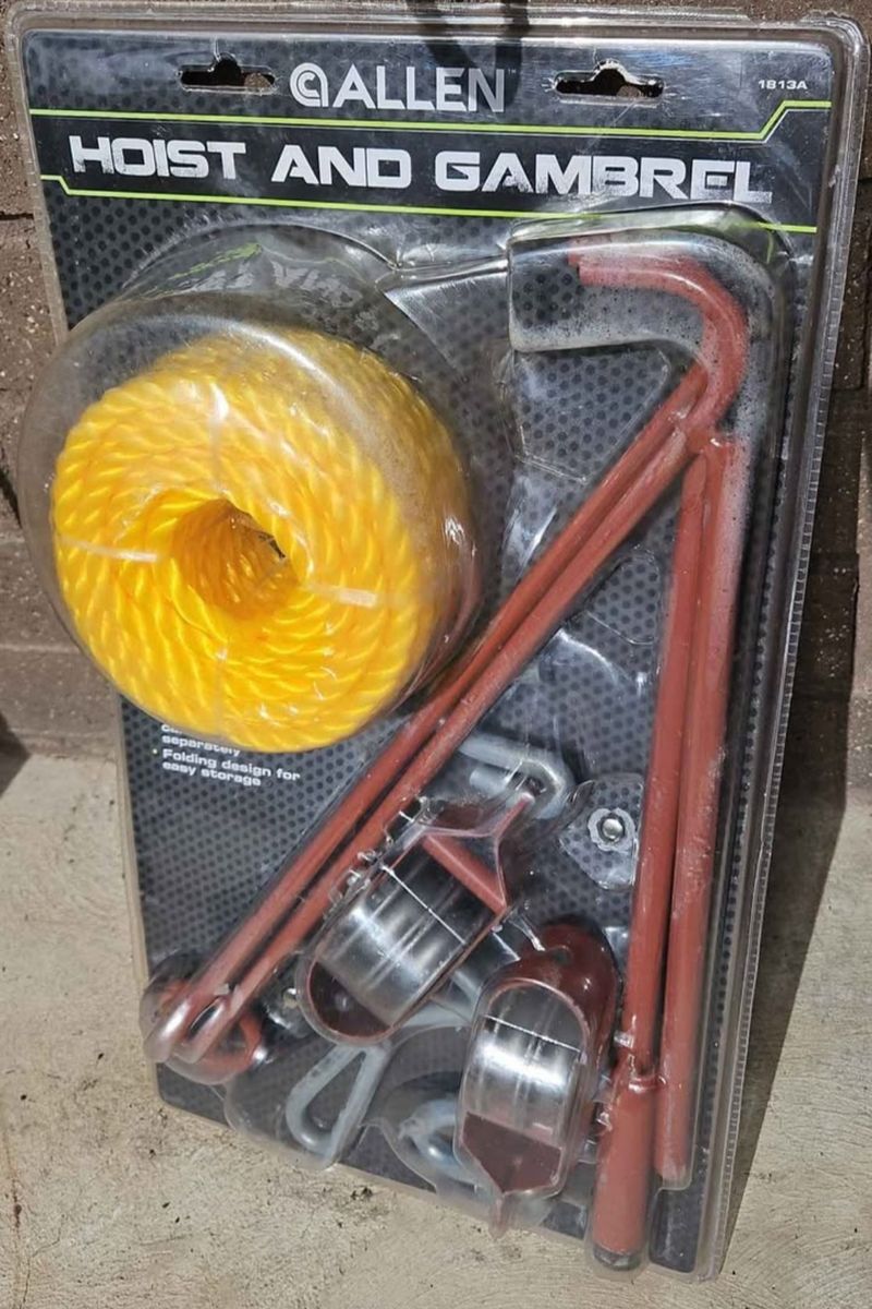 Allen Takedown Gambrel Hoist Kit 440 lb Capacity Heavy Duty