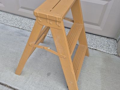 Vintage step ladder