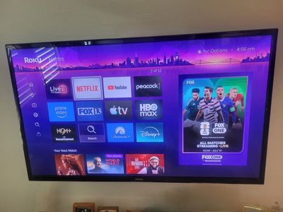 Samsung 60-inch Pasma TV with Remote - Used, Good Condition