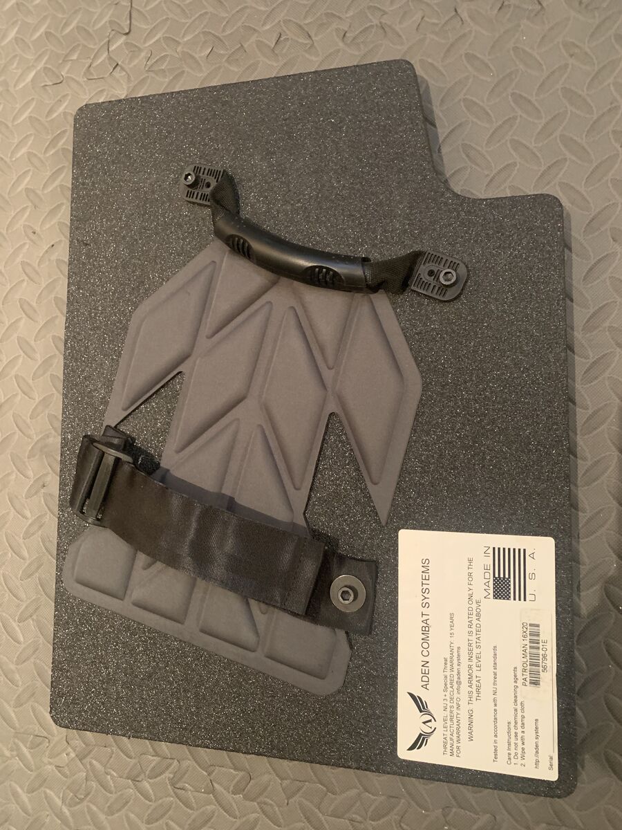 Defensive Ballistic Shield, Rifle Rated, New