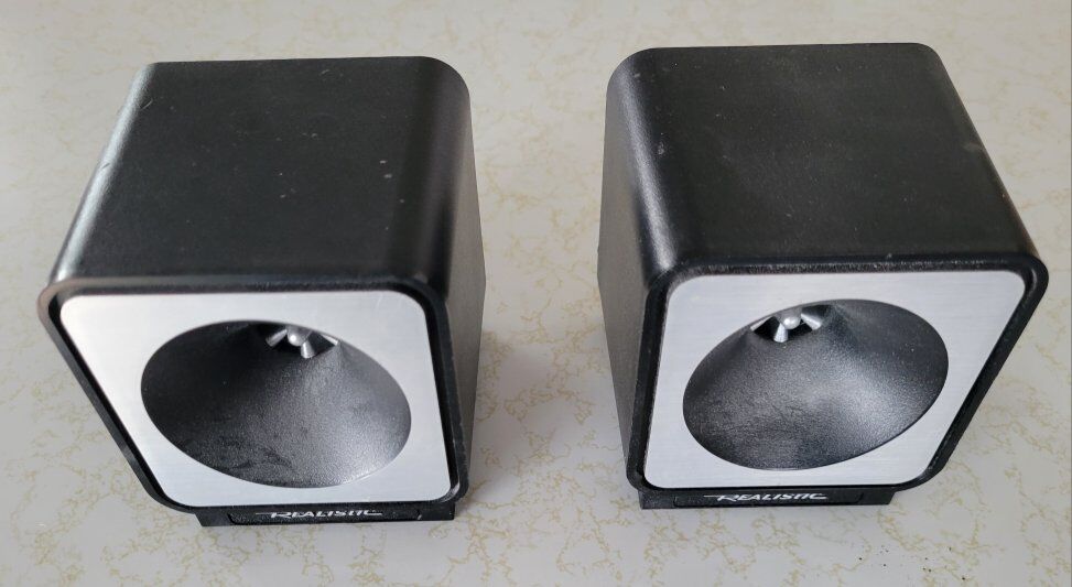 Vintage Realistic Super Tweeters