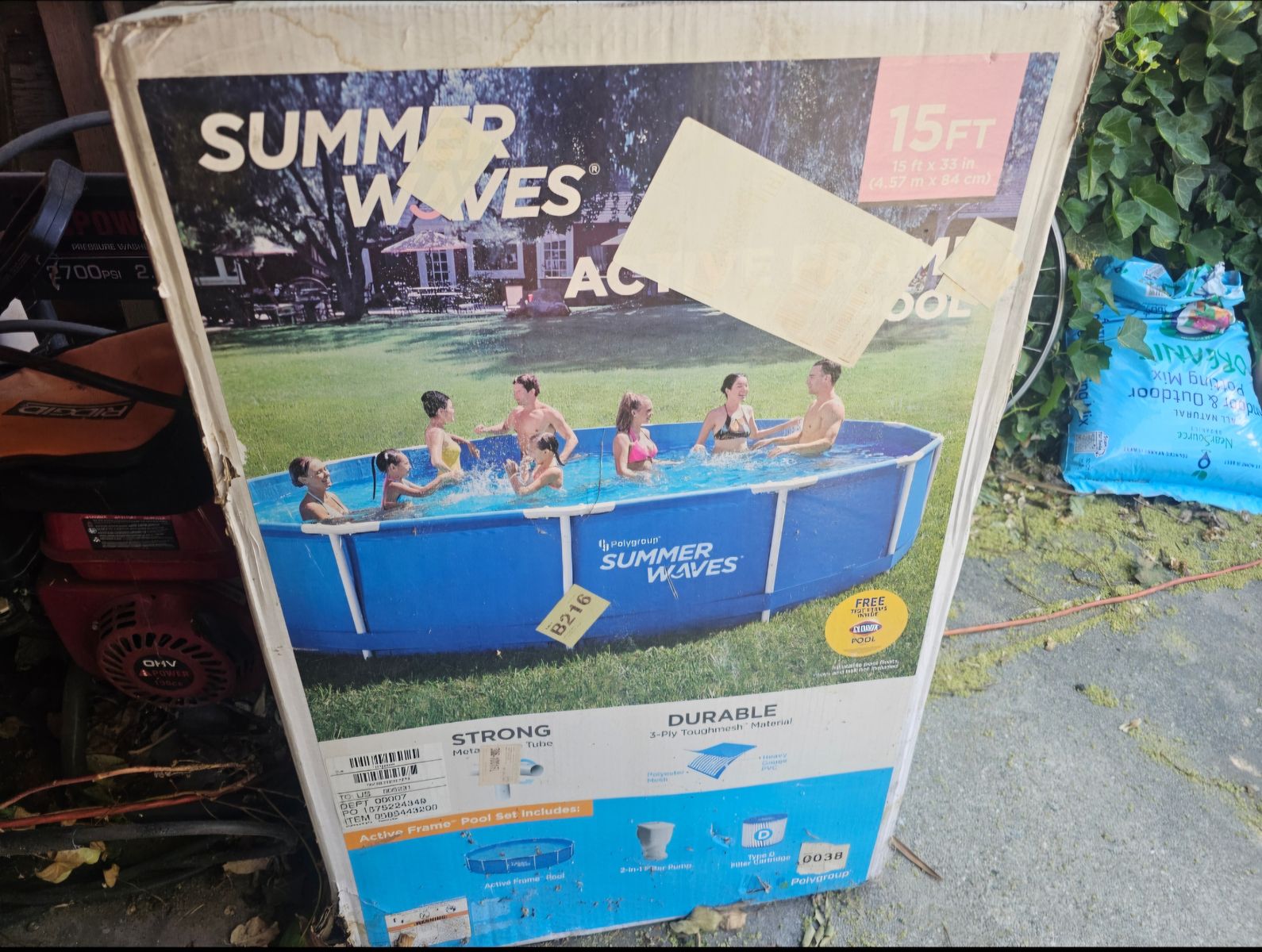 Summer Waves Active Frame Pool 15Ft