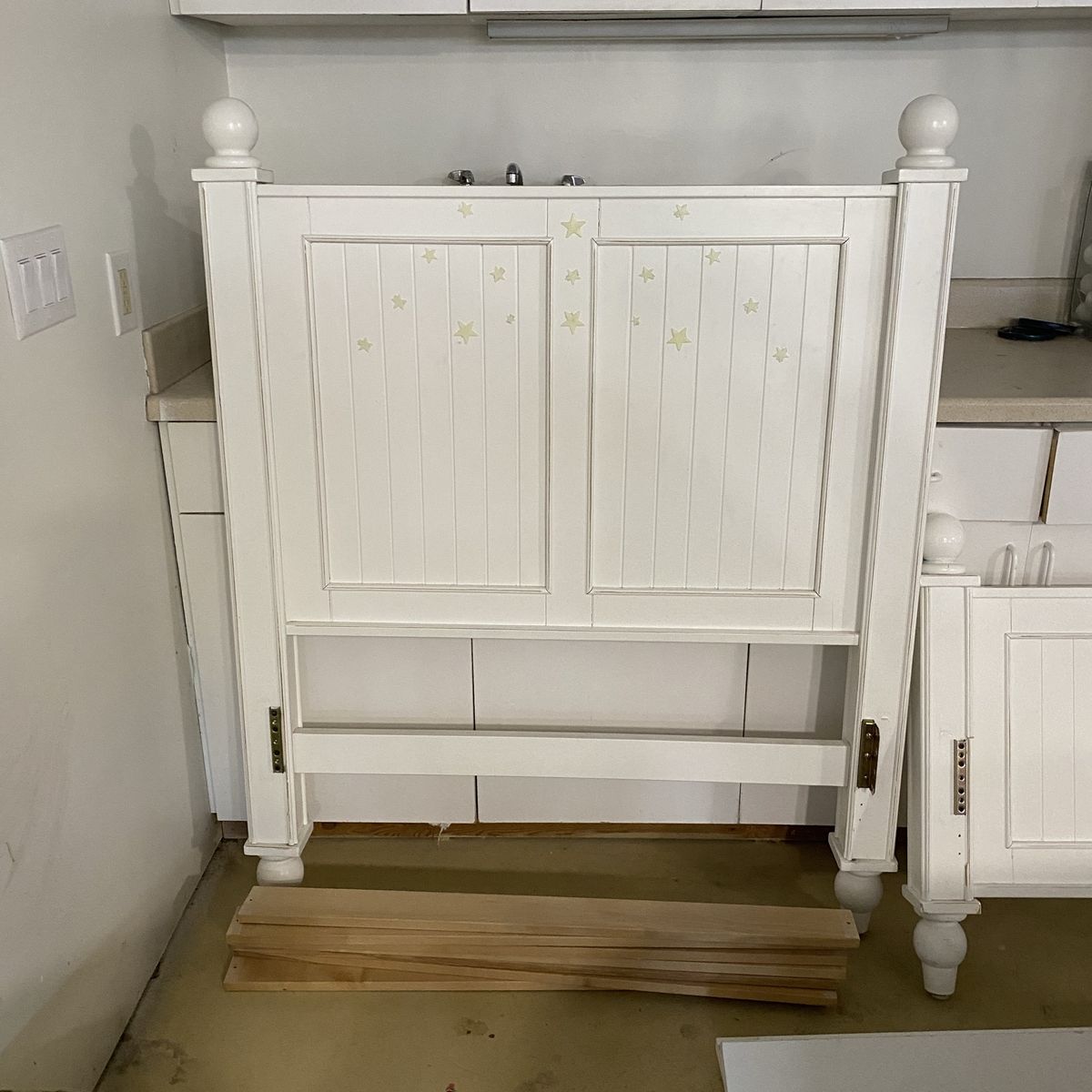 FREE Pottery Barn white Twin Bed
