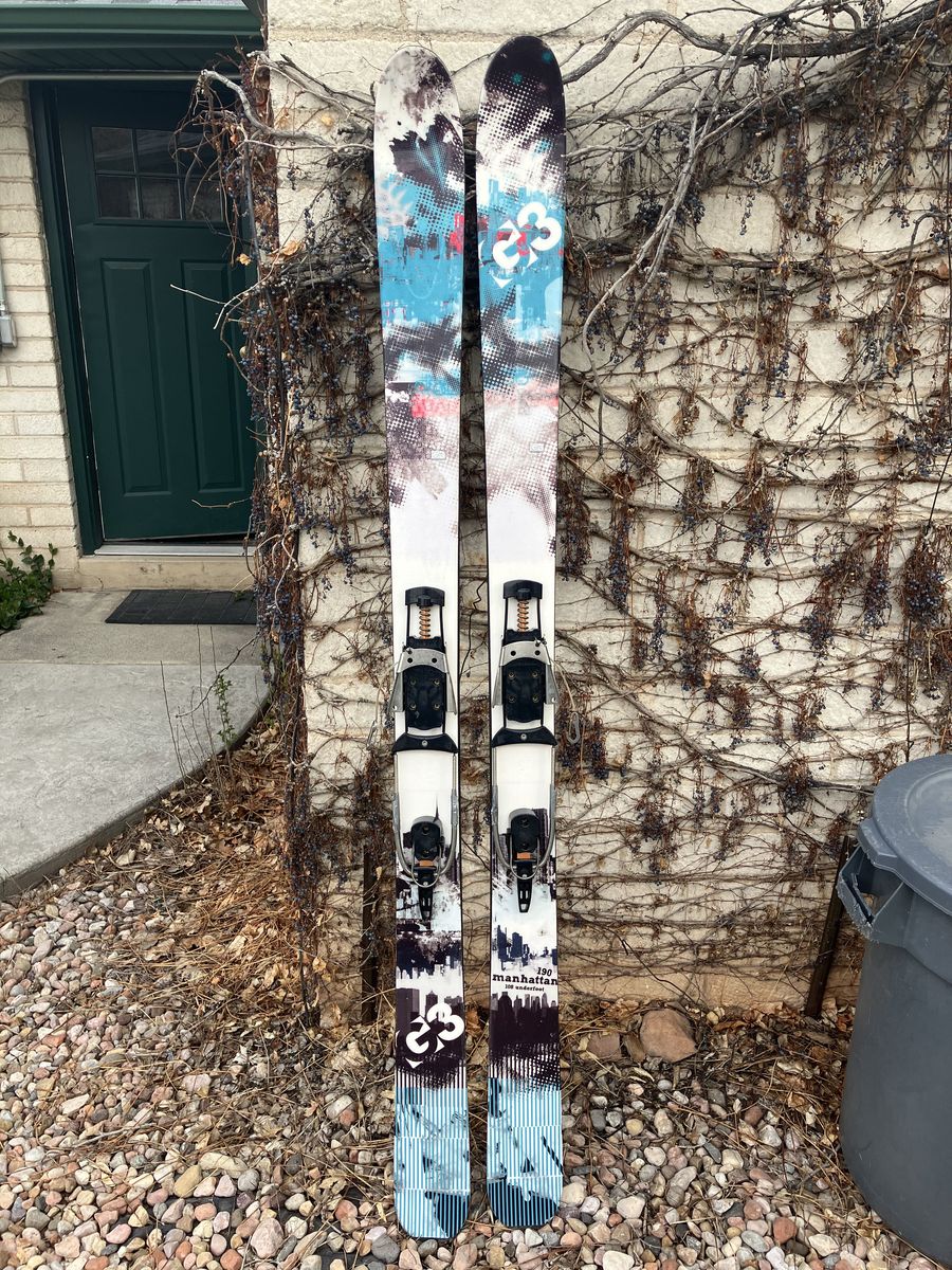 G3 Manhattan Skis (190 cm) with 22 Designs Hammerhead telemark bindings
