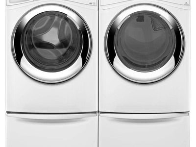 Whirlpool Duet Front Load Electric Dryer w/ Pedestal – Works Great