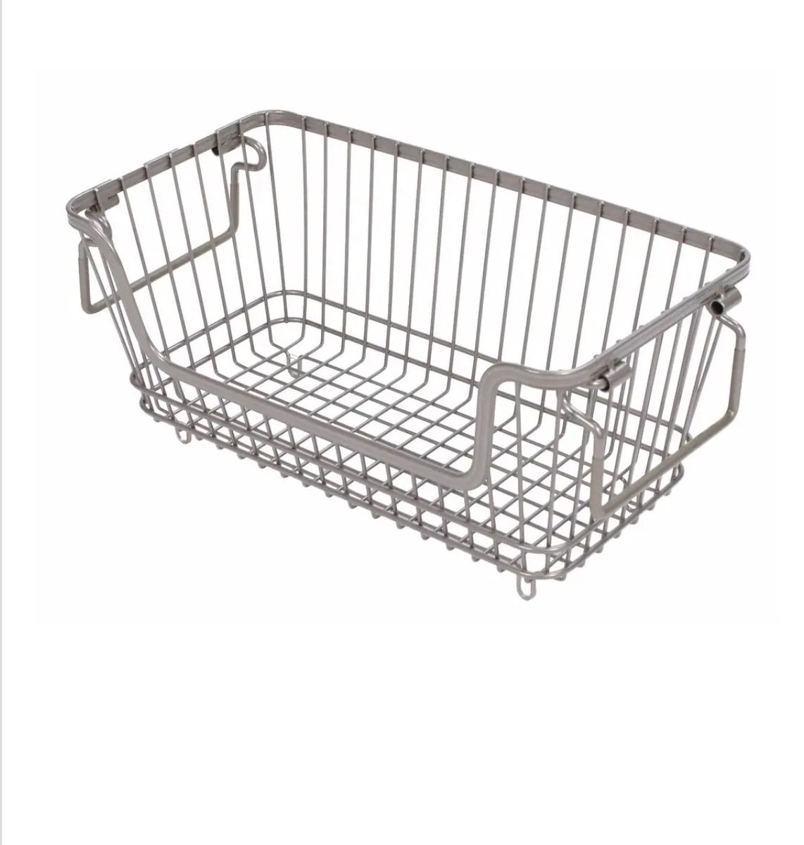 Small stackable wire basket