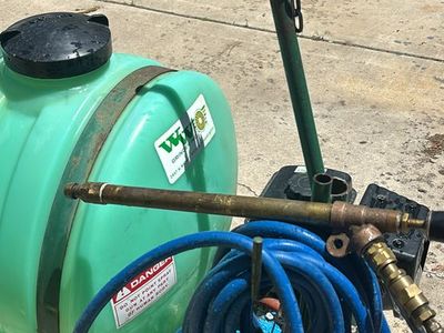 WW Grinder Inc. 25-Gallon Tow-Behind Sprayer with Engine - Wichita, Kansas