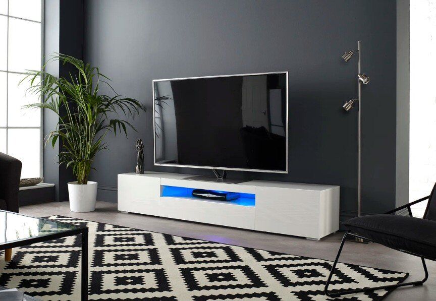 TV Stand - White