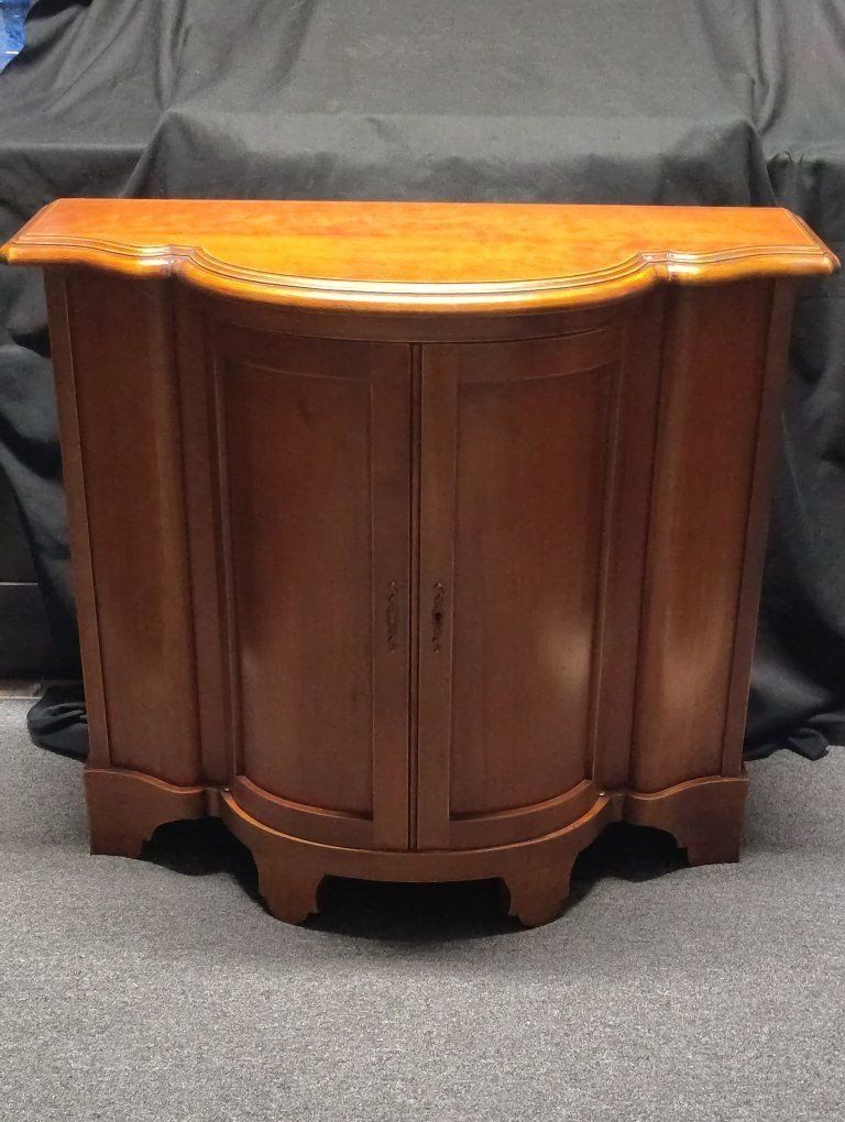 Vintage Authentic Italian Flat-Back Bar Cabinet
