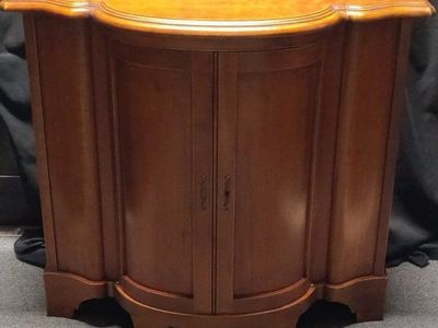 Vintage Authentic Italian Flat-Back Bar Cabinet