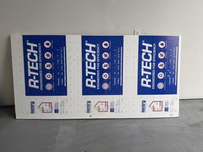 Rigid insulation 1 1/2” thick