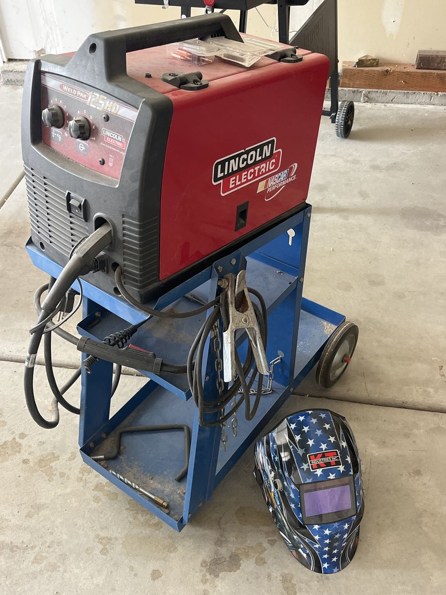 Lincoln Electric 125HD Welder & Accessories for Sale