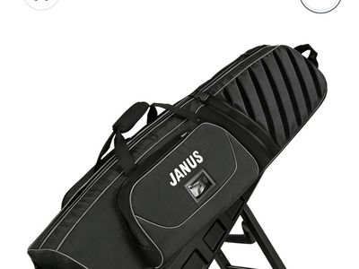 JANUS Golf Travel Bag with Wheels for Airlines, 360° Spinner NEW in box