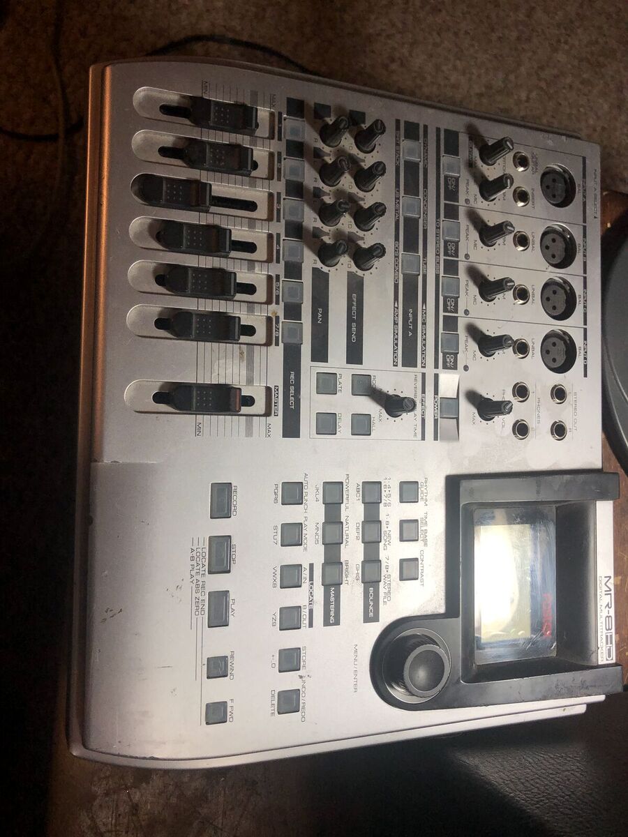 Fostex MR-8 HD 8 track digital/HD multitrack recorder for Parts or Repair