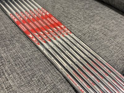 Nippon Modus Tour 120 X Extra Stiff Iron Shaft Pulls 3-PW 0.355T Pulls ~34-37.5” Excellent