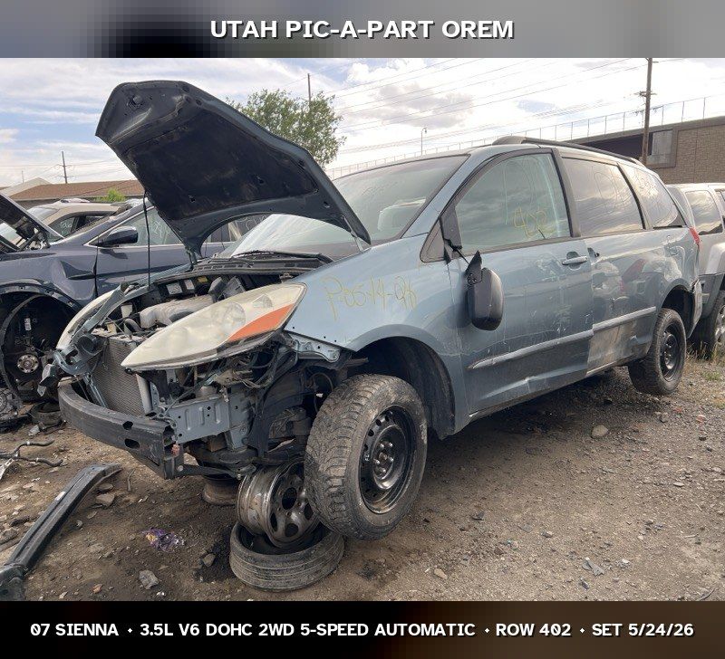 2007 Toyota Sienna Parts - UTPAP Orem