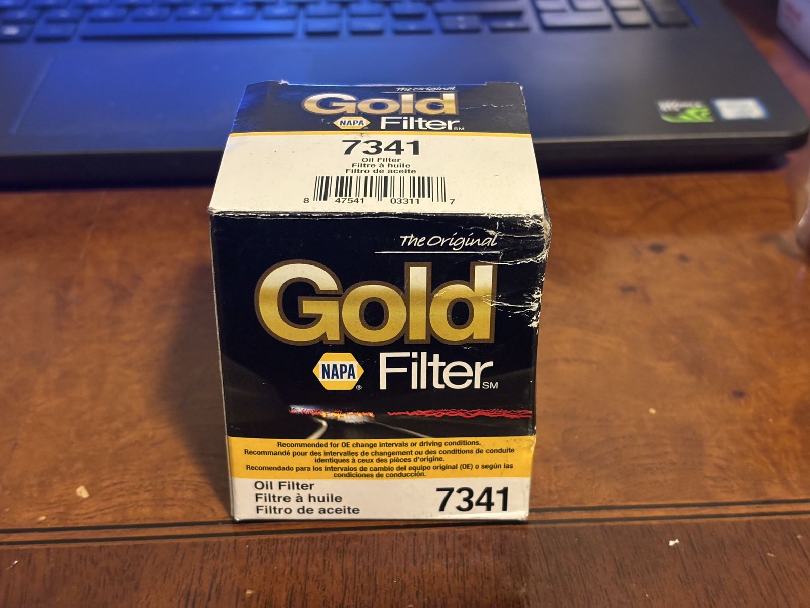 NAPA Gold Oil Filter 7341 Fiat, Dodge Dart, Jeep Renegade