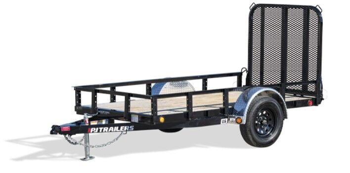 PJ TRAILERS U6  5 x 10 Utility Trailer