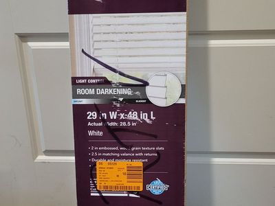 Faux Woods Blinds