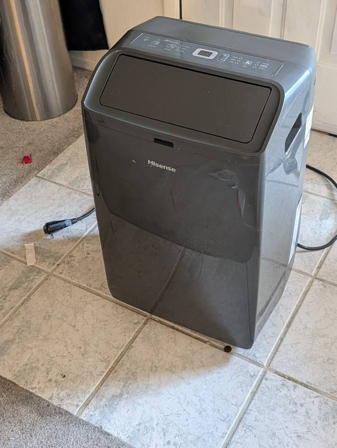 Hisense 550 SF Dual-Hose Inverter Portable Air Conditioner. -  $99.00