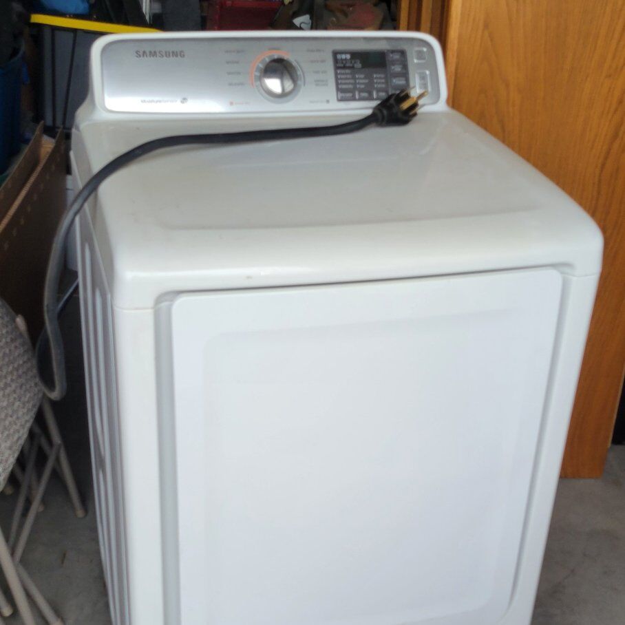 Samsung 7.4 Cu. Ft. White Electric Dryer