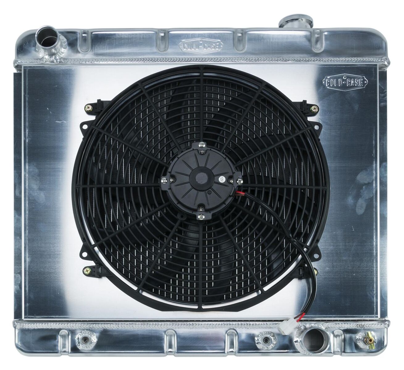 Cold Case Radiators Aluminum Performance Radiator with Fan for 1963-1966 GM C/K Pickup GMC Chevy GMT555AK