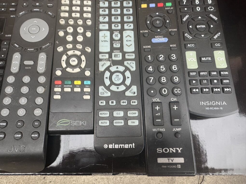 Remote control for Insignia television