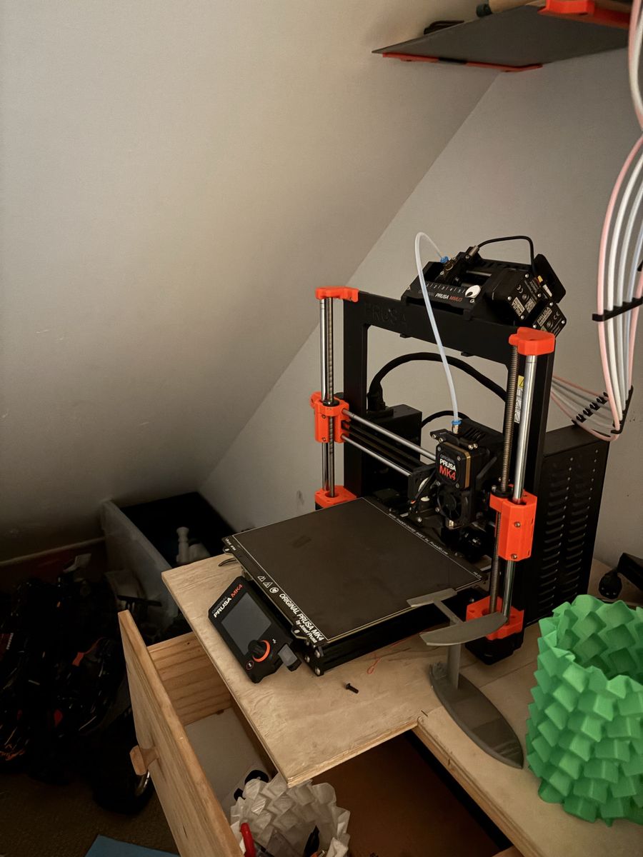 Original Prusa MK4 3D Printer with MMU3 Multi-Material Upgrade