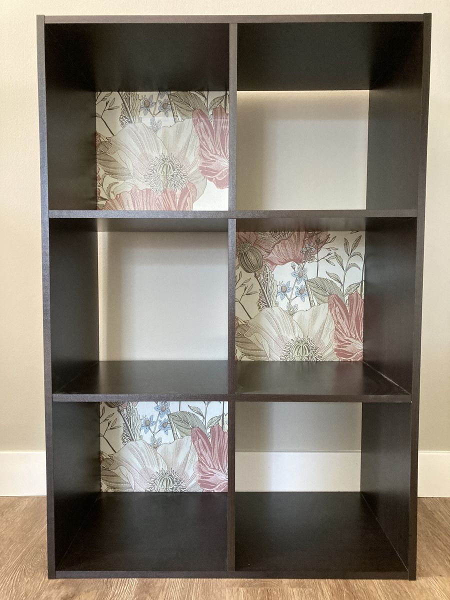 6 Cubby Bookcase