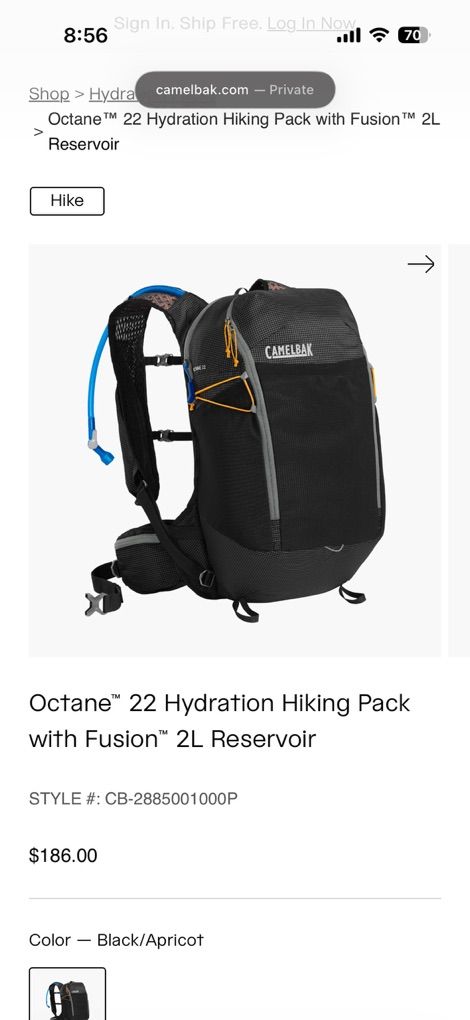 Camelbak Octane 22