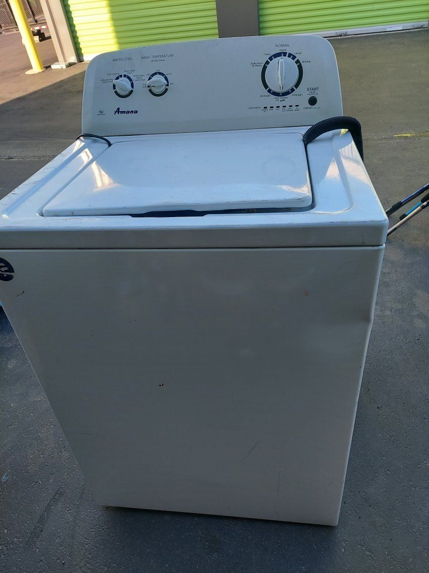 Amana Top Load Washer - White, Fully Functional