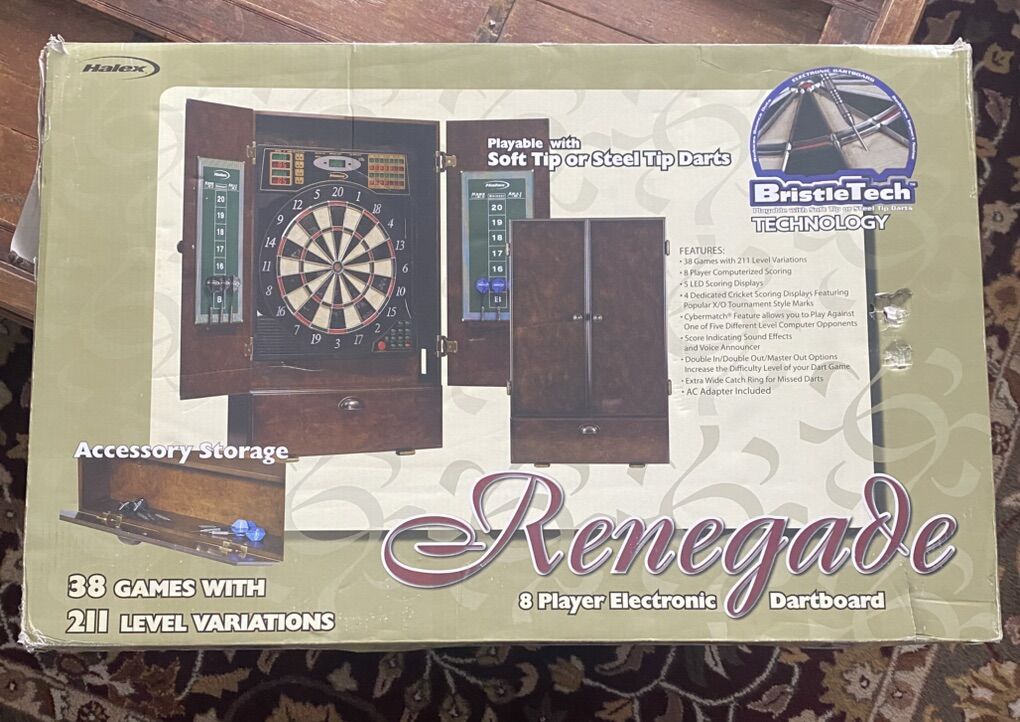 Renegade 8 Player Electronic Dartboard