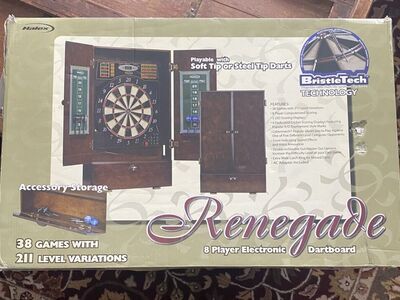Renegade 8 Player Electronic Dartboard