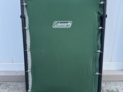 Coleman Camping Cot / Bed with mat
