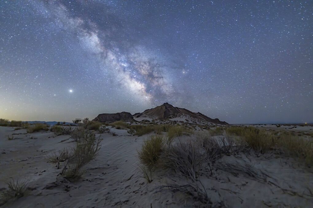 Milky Way Metal Prints