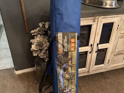 Ozark Trail 10-Ft x 10-Ft Instant Slant-Leg Canopy Blue