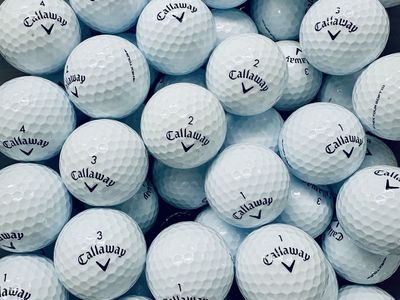 200 like new Callaway “Hex Tour” Golf Balls