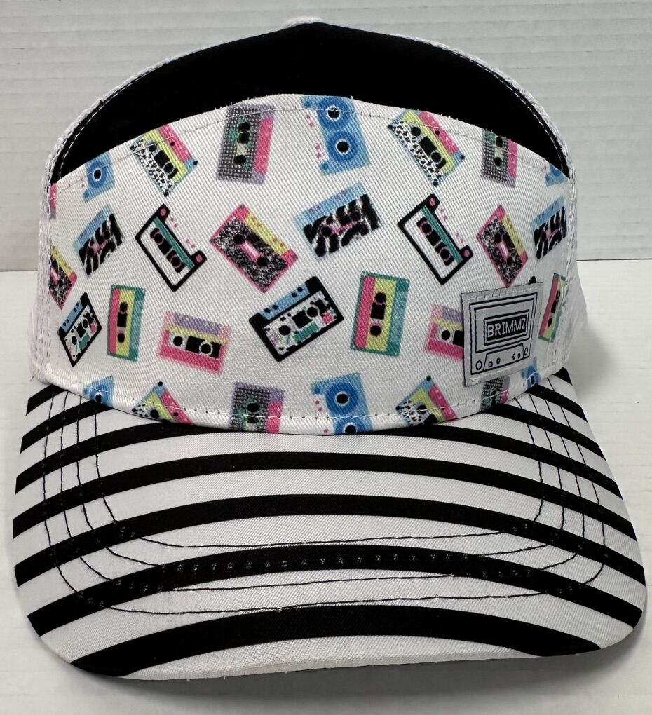 Brimmz Retro Cassette Tape Snapback Size Large