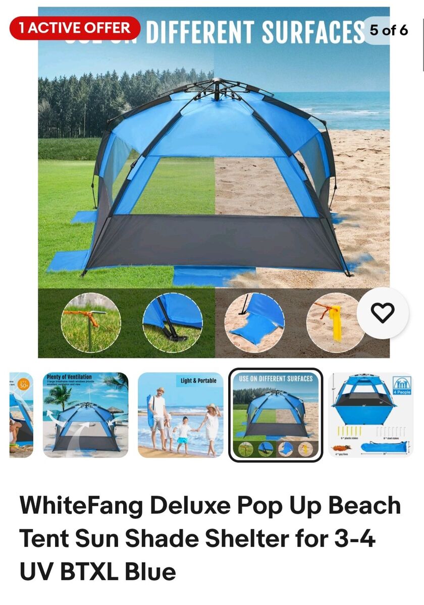 Beach Tent WhiteFang