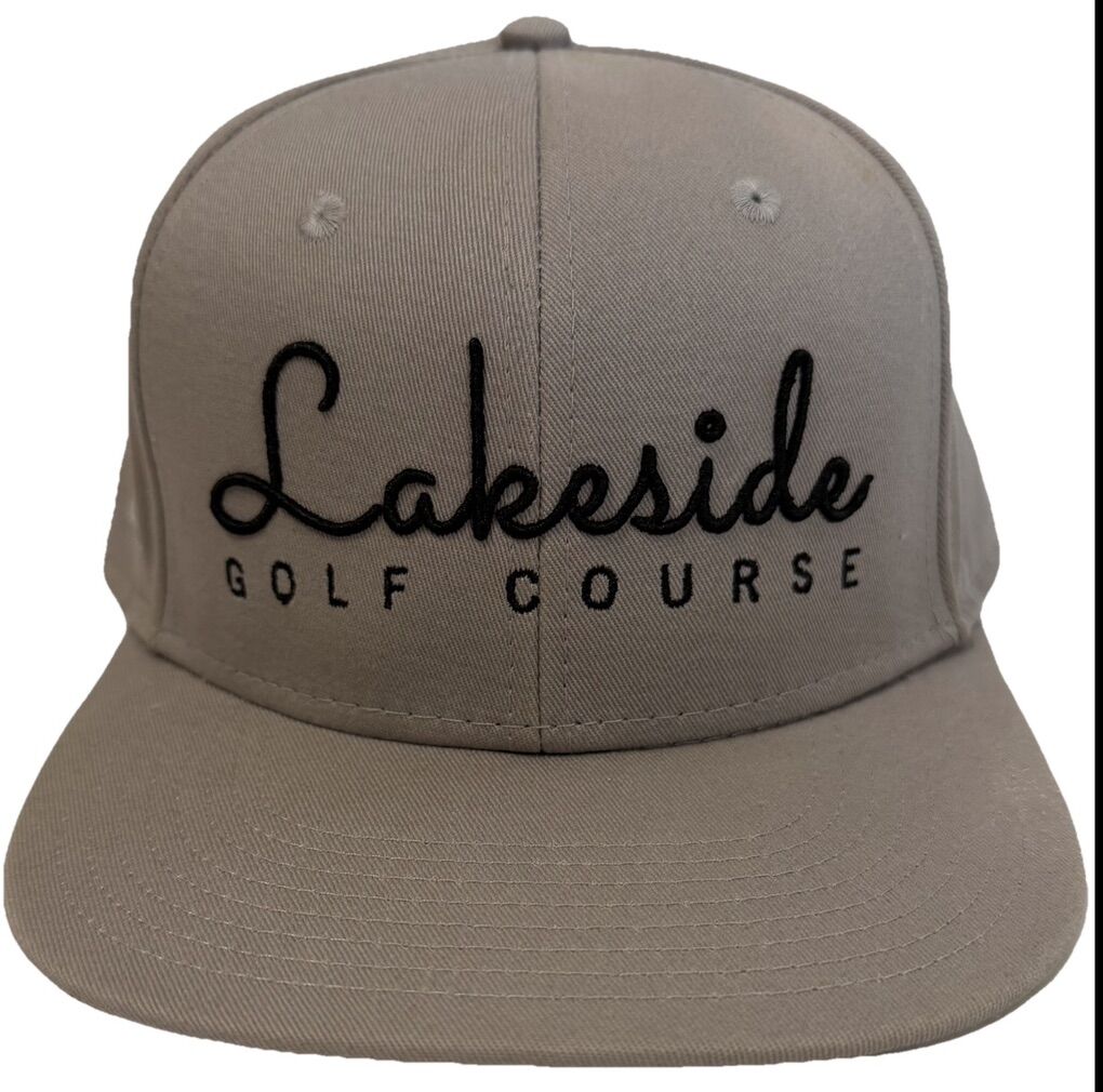 Lakeside Golf Course Flat Brim Snapback