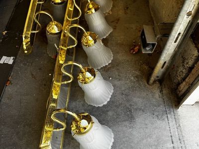 Bathroom Vanity lights, 3 light wall sconce or 5 light wall scone