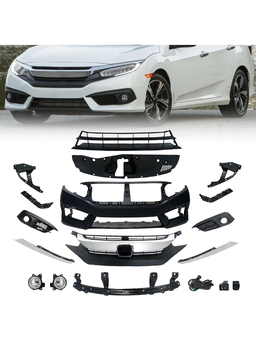2016-2018 Honda Civic Bumper Kit
