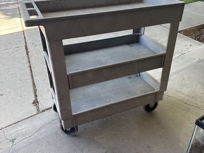 Plastic Roll Cart