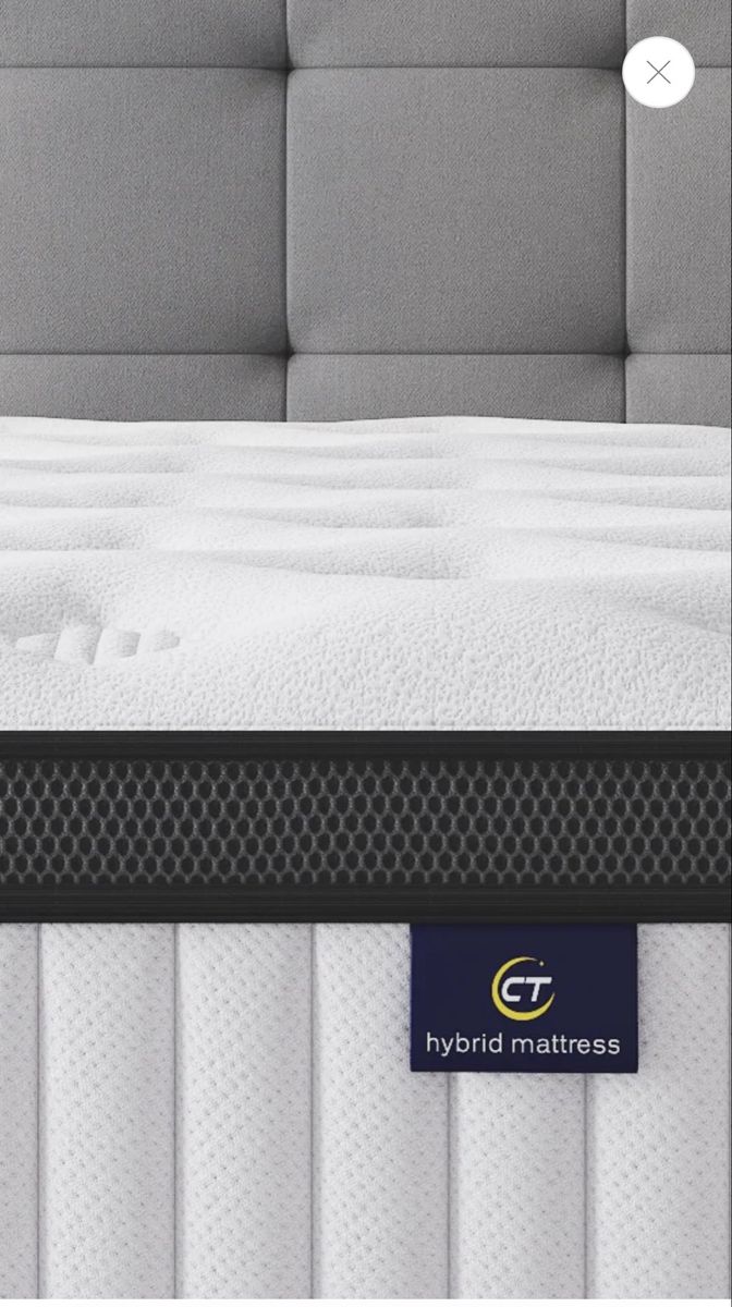 New 12 inch King Mattress in Box