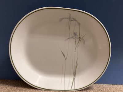 Corningware Corelle Shadow Iris Serving Platter